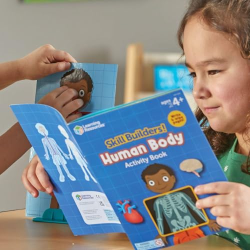 Learning Resources Skill Builders! Human Body Activity Set - style: Human Body