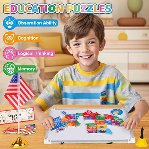 Alritz Role Pretend Teacher Playset School Toys Kit for Kids Ages 6+