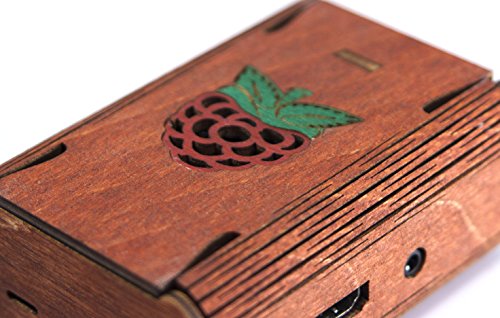 C4Labs FlexPi Case for Raspberry Pi3, Pi2 and B+ (Red Raspberry)