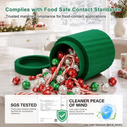 YXPOLYER PLA Plus 3D Printing Filament Food Grade PLA+ Lustre Green 1kg AMS - color: Lustre Green