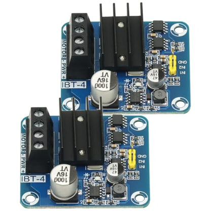 2 PCS Motor Driver Module Semiconductor Refrigeration H Bridge Motor Drive MOSFET High Current 30A DC 5V to 15V