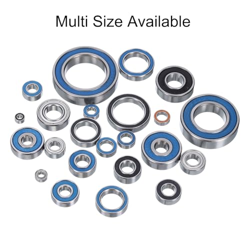 uxcell 20pcs MR106-2RS Miniature Bearings 6x10x3mm, Double Sealed, Blue - color: Blue, size: MR106-2RS