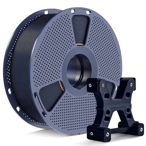 PETG Filament 1.75mm Dark Blue Color, Ultra Tough, Heat Optimized, Odorless, 1kg(2.2lbs) SUNLU PETG 3D Printer Filament, Dimensional Accuracy +/- 0.02mm, Midnight - color: 1kg - Midnight