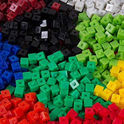 hand2mind Centimeter Cubes, Counting Cubes for Kids Math, Set of 1000