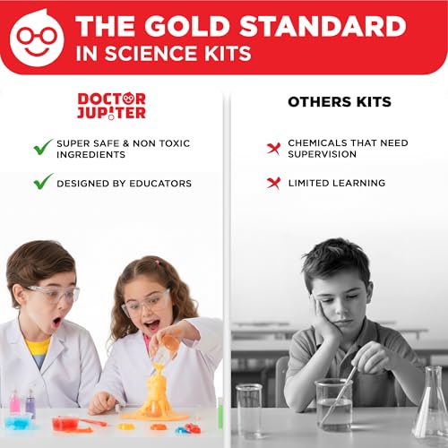 Doctor Jupiter Super Science Experiments Kit for Kids Ages 8+ - style: Super Science Kit: 8+