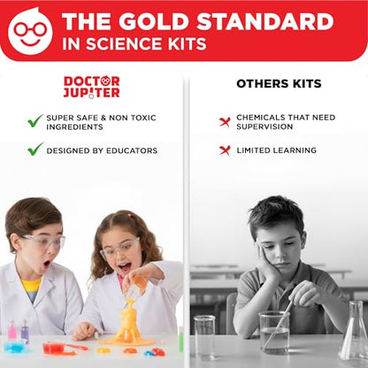 Doctor Jupiter Super Science Experiments Kit for Kids Ages 8+ - style: Super Science Kit: 8+