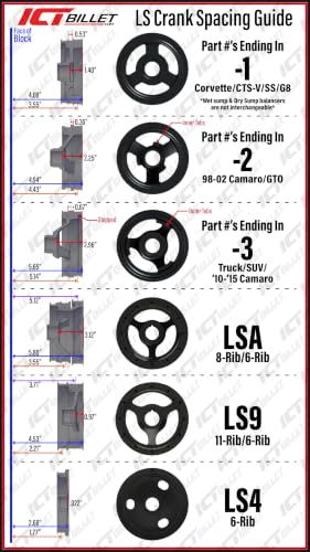 ICT Billet LS Truck OEM Location Alternator / Power Steering Bracket LQ4 LQ9 4.8L 5.3L 6.0L 551777