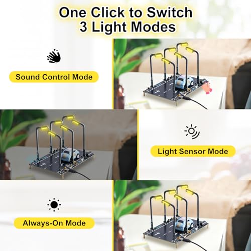 PEMENOL DIY Street Light Soldering Practice Project Kit