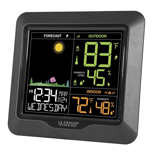 La Crosse Technology S85814 Wireless Color Forecast Station with Barometric Pressure