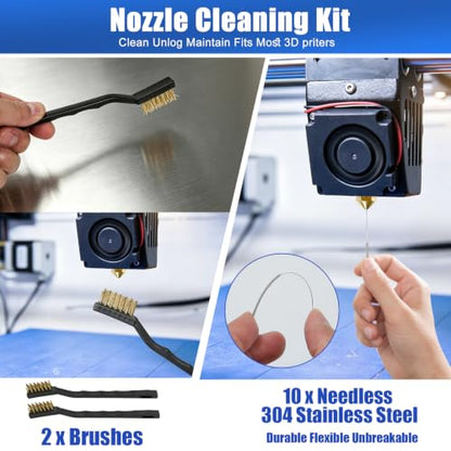 3D Printer Tools Kit, 28pcs 3D Printer Accessories for All FDM/SLA Printers