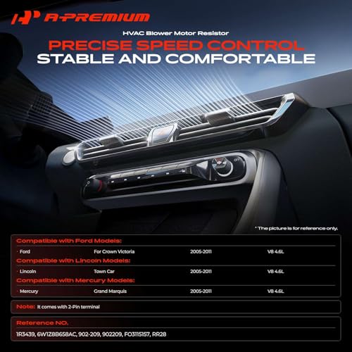A-Premium Radiator Fan Control Module with 3+2 Pins Connector