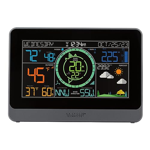La Crosse Technology 328-1415 Wireless Professional Color Weather Station with Cyclone Sensor