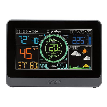 La Crosse Technology 328-1415 Wireless Professional Color Weather Station with Cyclone Sensor