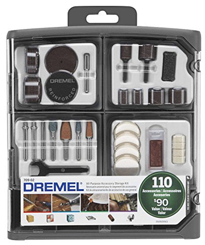Dremel 709-02 110 Piece All-Purpose Rotary Tool Accessory Kit - size: 110-Pieces