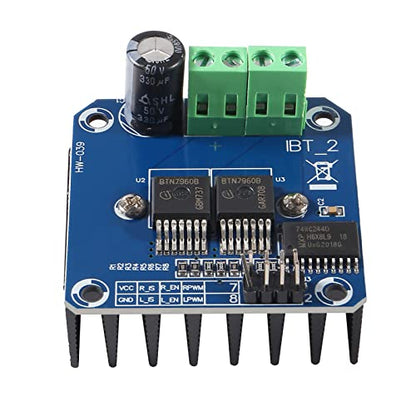 BTS7960 43A H-Bridge Double High Power Motor Driver Module/DIY Smart Car Current Diagnostic