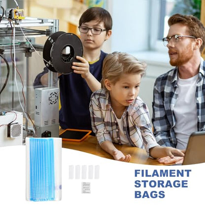 MECCANIXITY 50pcs Filament Vacuum Storage Bags 11x13 Plus Size 3D Printer