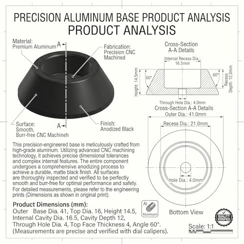 Temperature Tester Aluminum Base Holder
