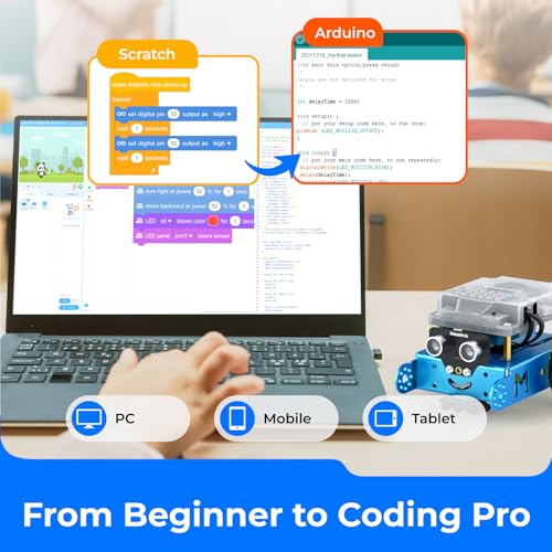 Makeblock mBot STEM Coding Toys Robotics for Kids Ages 8-12 - size: mBot Blue