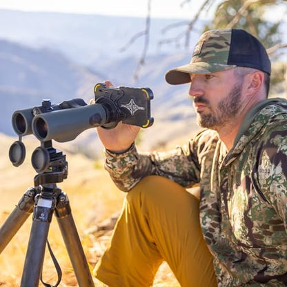 Phone Skope Complete Digiscoping Kit: Ideal Scope Camera for Hunting/Birding/Stargazing - Phone Scope Adapter Kit Includes Phone Scope Mount Case, Eyepiece Adapter, Lens Cloth - Fits Most Smartphones - color: Compatible with Samsung S9+, size: Swarovski A