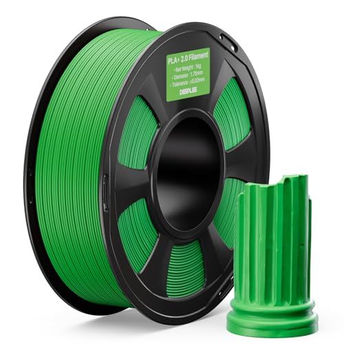 PLA+ 2.0 Filament 1.75mm 3D Printer Filament Grass Green 1KG - color: 1kg*grass Green