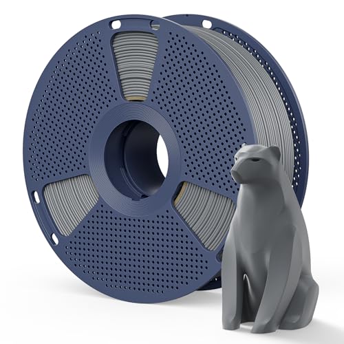 SUNLU Matte PLA Filament 1.75mm, 1KG (2.2LBS), Grey - color: A-mattepla-1kg-grey