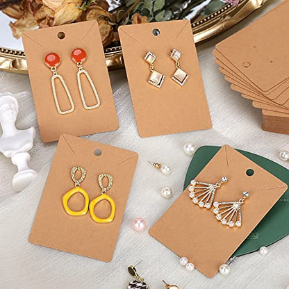 ovsor Works Great Earring Display Cards - Well-made 3.5 x 2.4 Inches