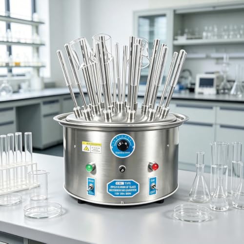 Lab Glassware Dryer with 30pcs Drying Pipes for Test Tubes and Beakers