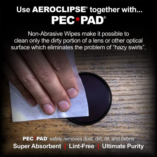Aeroclipse Optic Cleaning Fluid - Non-Flammable Camera Lens Cleaner and Digital Sensor Cleaning Solution for Coated Lenses, Telescope, Projector and Other Optical Products - Dropper Tip (15ml) - 0.5oz - size: 0.5oz, style: Aeroclipse
