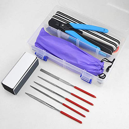 27Pcs Modeler Basic Tools Craft Set for Gundam Model Tools Kit with Plastic Box for Model Assemble Car Hobby Model Building Repairing and Fixing DIY Craft kit