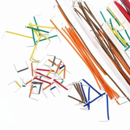 140pcs Solderless Flexible Breadboard 830Tie + 140pcs Connecting Line Cables - color: 1pcs830TieBreadboard-LineCable140pcs