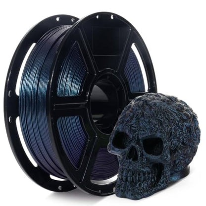 FLASHFORGE Chameleon Rapid PLA Filament 1.75mm Burnt Titanium, PLA Color Shift High Speed 3D Printer Filament, Max 500mm/s Fast Printing, Display Shimmering Effects from Various Angles and Light - color: Burnt Titanium