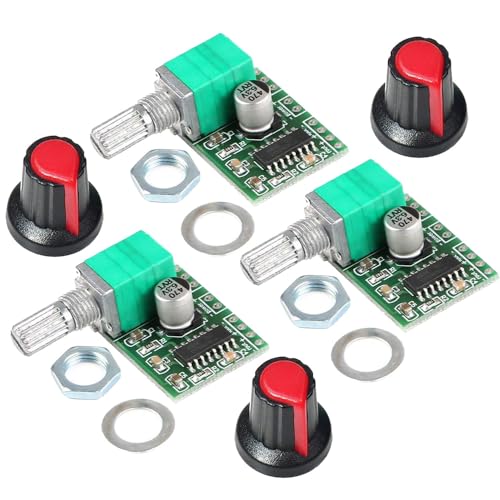 Gebildet Mini 3W+3W DC 5V Audio Amplifier Handy Digital Power Amp Module Board Dual-Channel PAM8403 Stereo Amplifiers with Potentiometer for DIY Portable - style: PAM8403