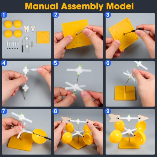 Balacoo Wind Indicator Vane Tools, Wind Direction Indicators for Kids