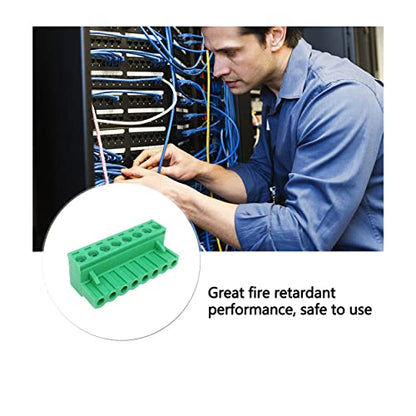 10Pcs 8-Pin 5.08mm Pluggable PCB Terminal Block Adapters - size: 10pcs 8P 5.08mm