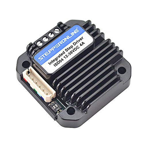 STEPPERONLINE Integrated Stepper Motor Driver 1.5-4A 12-40VDC for NEMA 17,23,24 Stepper Motor