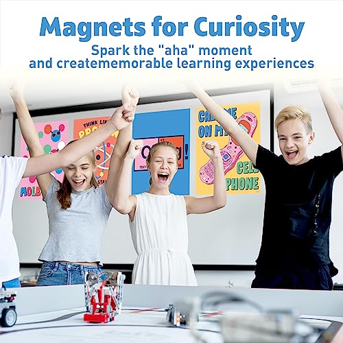 S&O Large Science Posters for Classroom Elementary School, Educational Setup for study area, Science themed billboards for High Schools Decor, Scientific Inspirational banners for Teaching Area- 10PC