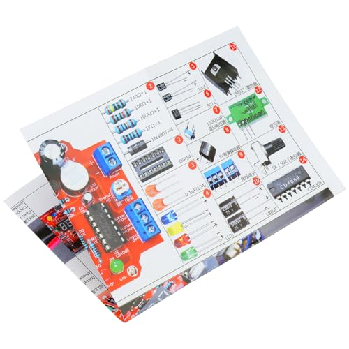 WWZMDiB LM317 Adjustable Voltage Regulator Kit AC-DC 110V to 1.25V-12V DIY Electronic Components Kits for Adults
