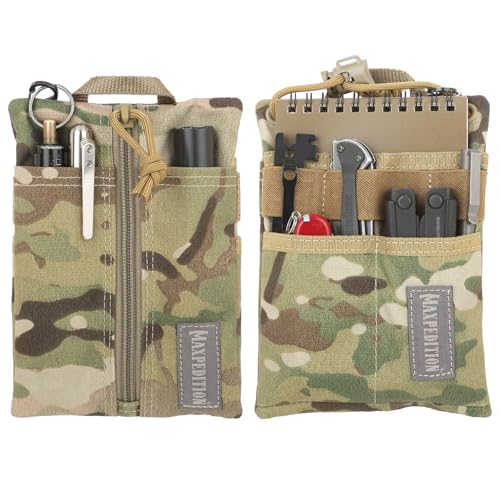 Maxpedition Platy Pocket Organizer, EDC Tool Pouch, Neck Wallet - color: Multicam, size: 5" x 7"