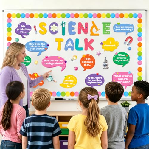 Fancy Land Science Bulletin Board Set for Classroom Decoration Science Talk