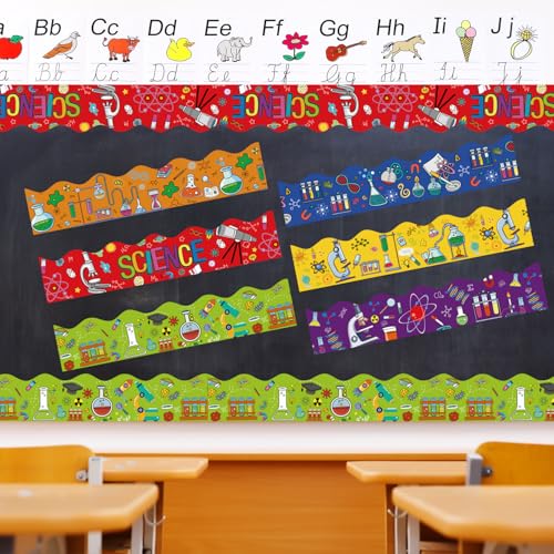 Science Bulletin Board Borders Back to School Classroom Decorations 75Ft