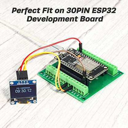 ESP32S ESP32 Development Board 2.4 GHz Dual Core WLAN WiFi + Bluetooth 2-in-1 Microcontroller ESP-WROOM-32 Chip for Arduino (30PIN, 2PCS) - size: 30 PIN
