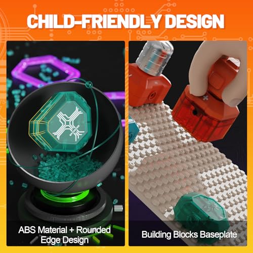 Science Kits for Kids - STEM Kits for Kids, Electronics Exploration Kit, Over 420 Projects, 50 Circuit Parts with Bubble Maker，Fan & Flying Helicopter, STEM Educational Toy Gifts for Boys& Girls - style: D9003-50 Circuit Parts