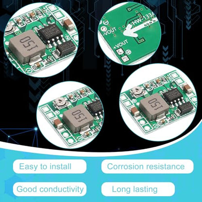 EBOOT 6 Pack MP1584EN DC-DC Buck Converter 24V to 12V 9V 5V 3V Adjustable