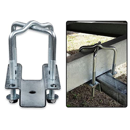 G-PLUS Universal Guide Pole and Post Mounting U Bolt Kit