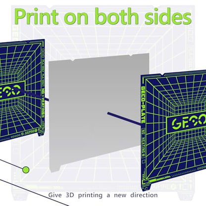 Upgraded k1c Build Plate Geco Plate,235x235 MM PLA Cold Printing Plate (No Heating) Energy Saving 0℃ Printing Spring Steel Hot Bed for Creality K1/Ender 5 S1/Ender 3 S1/ S1 Pro/Ender V3 SE/ V3 KE - size: 235x235mm( for K1/K1C/Ender 3 V3 SE/KE)