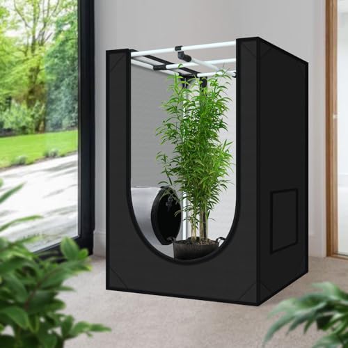 zazzy 2'x2' Grow Tent 24"x24"x36" Hydroponic Mylar Growing Tent - size: 24"x24"x36"