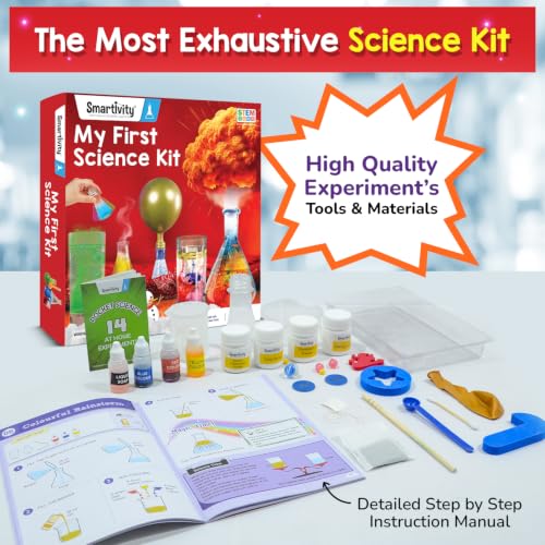 Smartivity My First Science Experiment Kit for Kids 6-14 Years - style: Science Kit