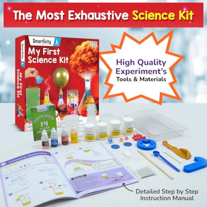 Smartivity My First Science Experiment Kit for Kids 6-14 Years - style: Science Kit