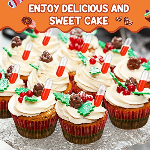 Kingdder 1000 Pcs 4 ml Cupcake Pipettes Clear Plastic Transfer Tubes