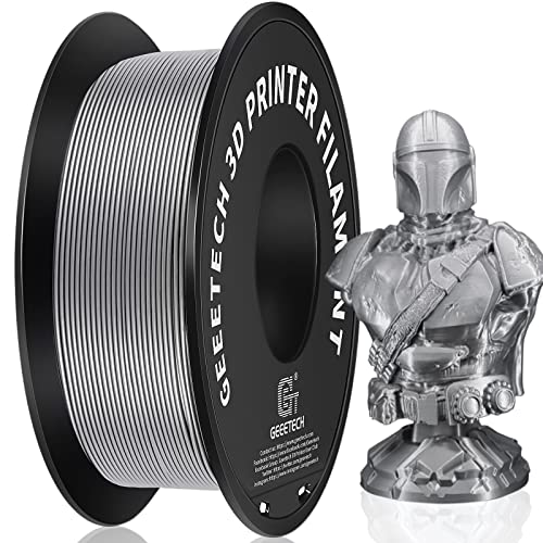 Geeetech Silver PLA Filament 1.75mm 1kg - color: 1kg Pla New Silver